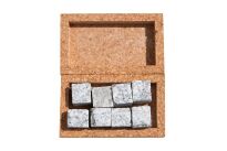 Whisky-Steine in einer Korkbox - 2