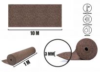 Gummikork 3mm (1mx10m) - 3
