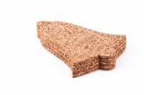 Weihnachtsschmuck aus Kork natürliche „Glöckchen“-Satz von 4 Stück - 2