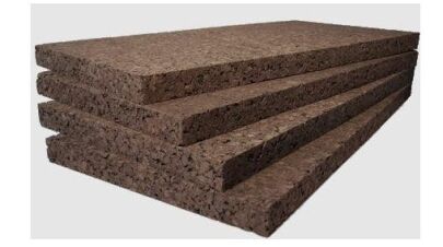 Expandierter Kork für Fassaden, 30 × 500 × 1000 mm