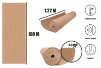 Korkrollen 0.8mm (100mx1.22m) – feinkörnig - 4