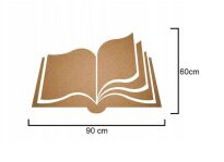 Wanddekoration Buch - 2