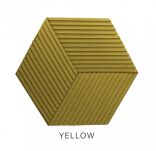 3D Wandpaneele Stripe YELLOW - 3