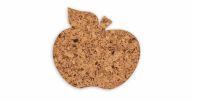 Dekorativer Korkuntersetzer  Apfel 20x18,5cm Satz von 4 Stück - 2