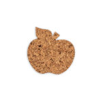 Dekorativer Korkuntersetzer  Apfel 20x18,5cm Satz von 4 Stück - 3