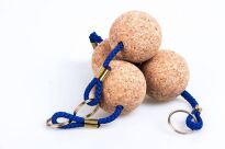 Ball Schlüsselanhänger aus Kork - 3