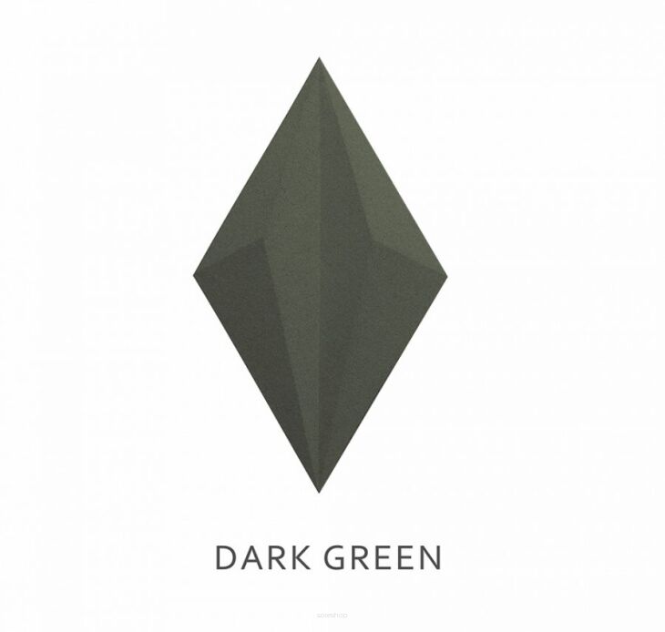 3D Wandpaneele Line DARK-GREEN